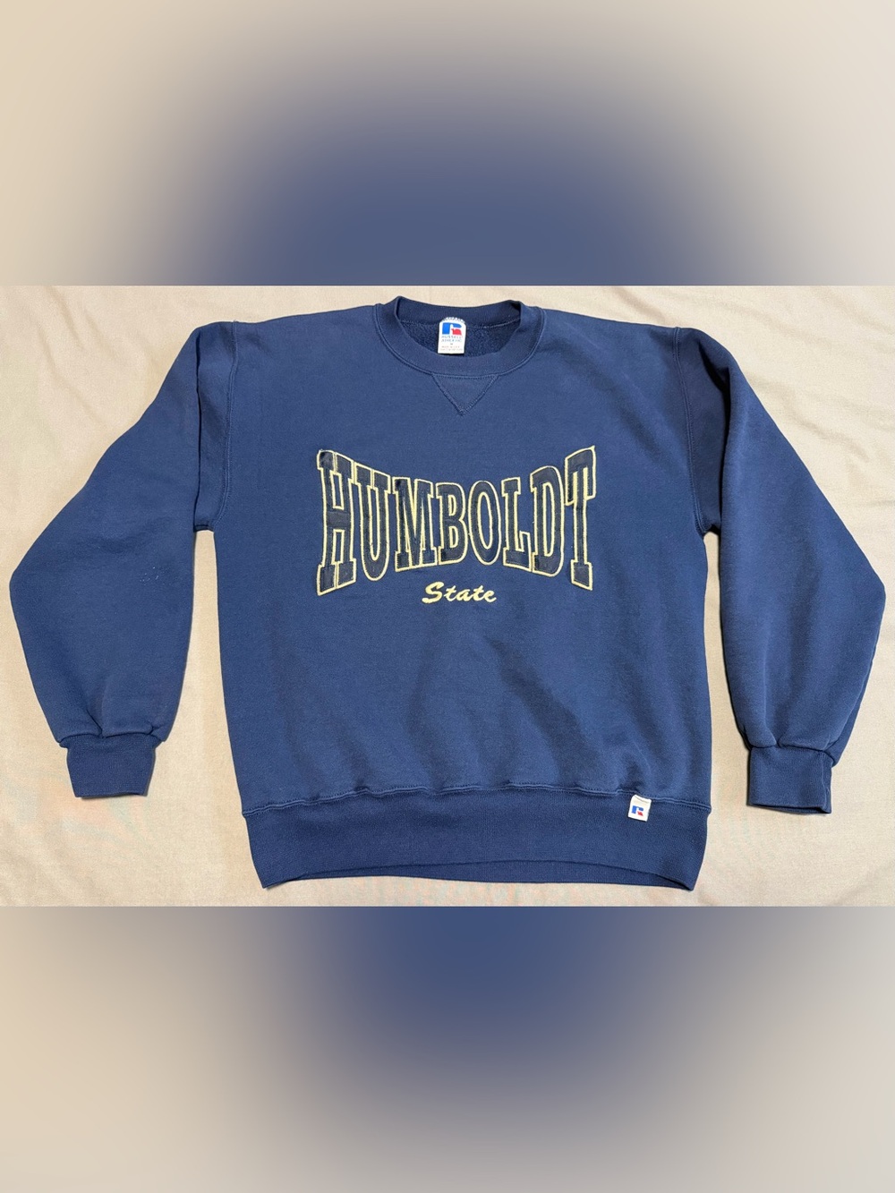 Vintage Russell Athletic Made In USA Humboldt State NCAA Sweatshirt Size Medium
